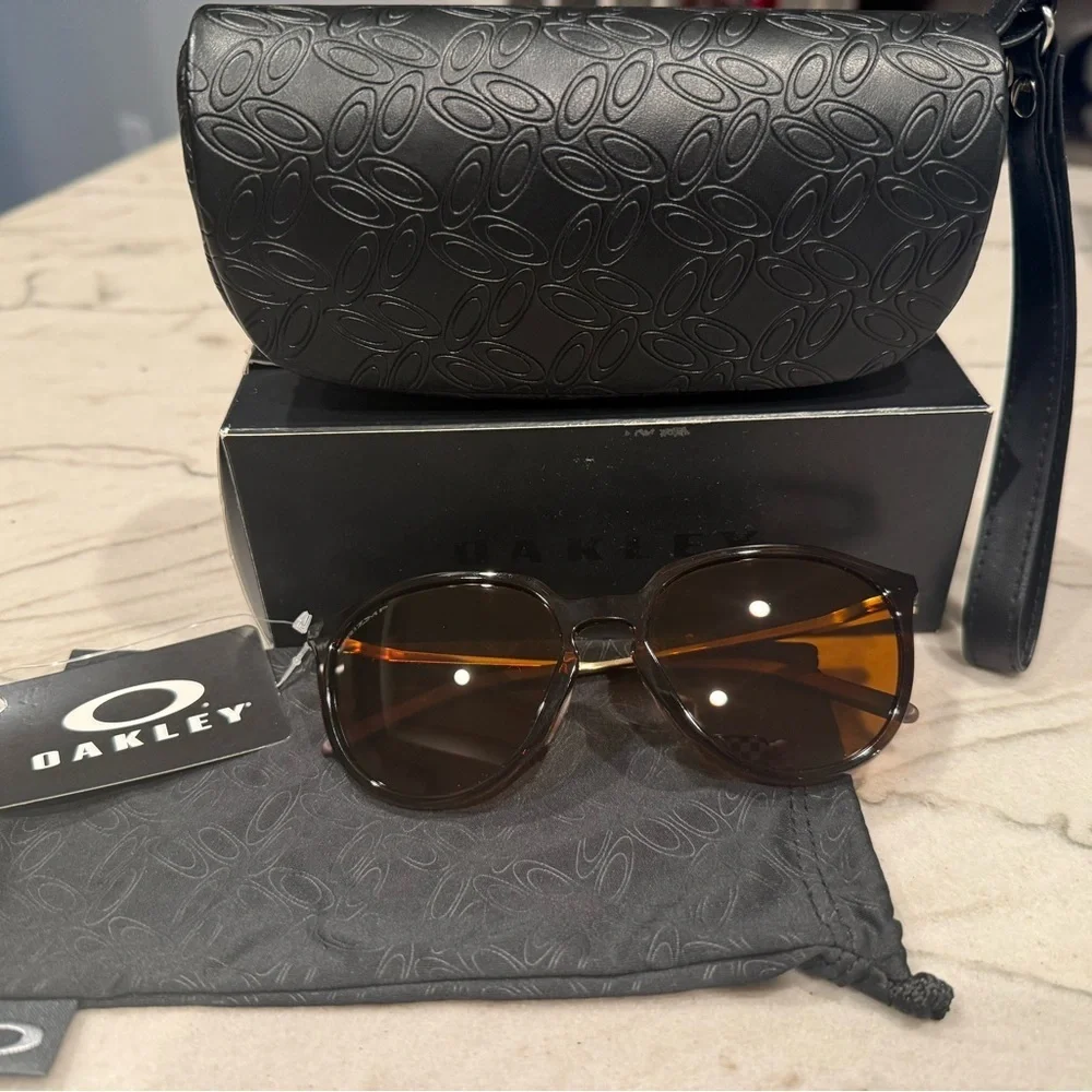 Oakley 24 Sielo Sunglasses Polished BROWN-TORTOISE